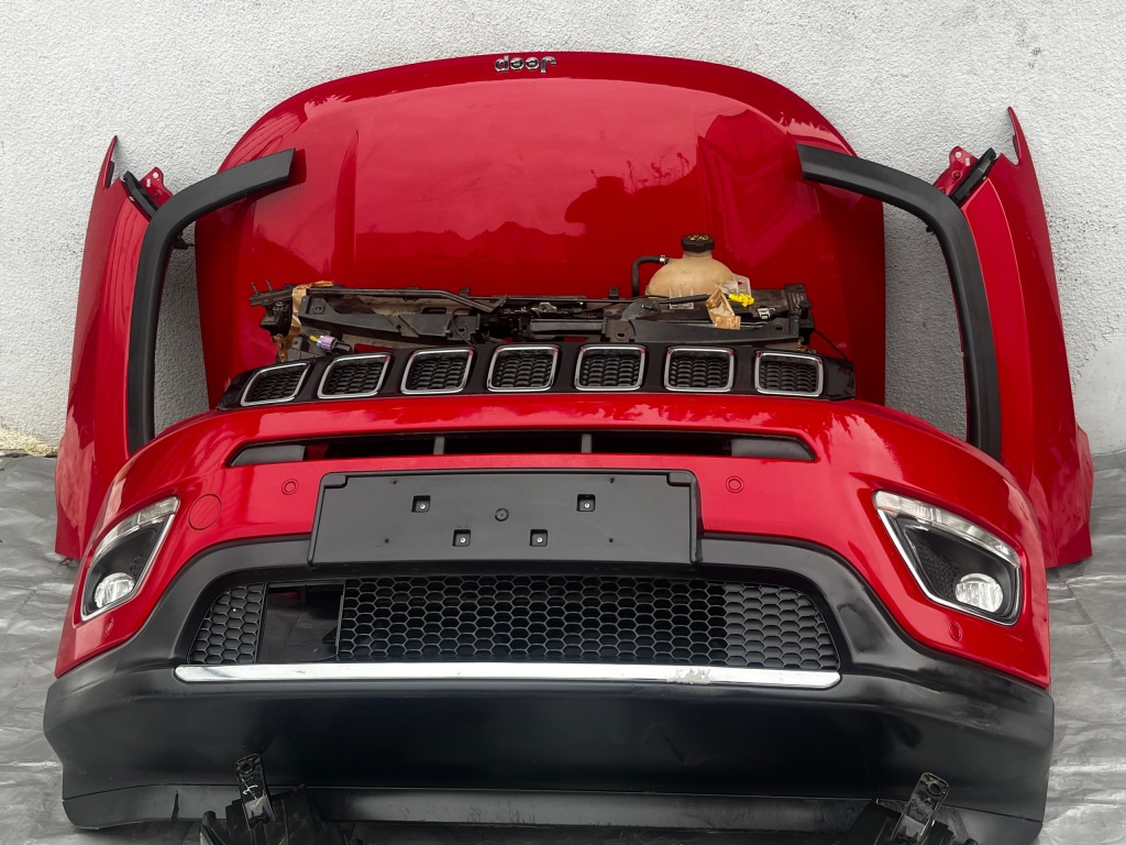 фото №4, Jeep compass ii бампер капот перед kompletny 2018-