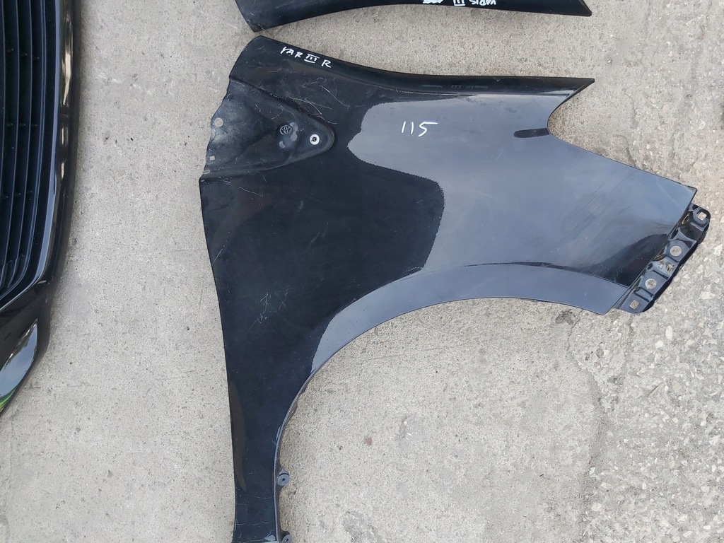 фото №6, Toyota yaris iii kompletny перед бампер капот pas передній радіатор