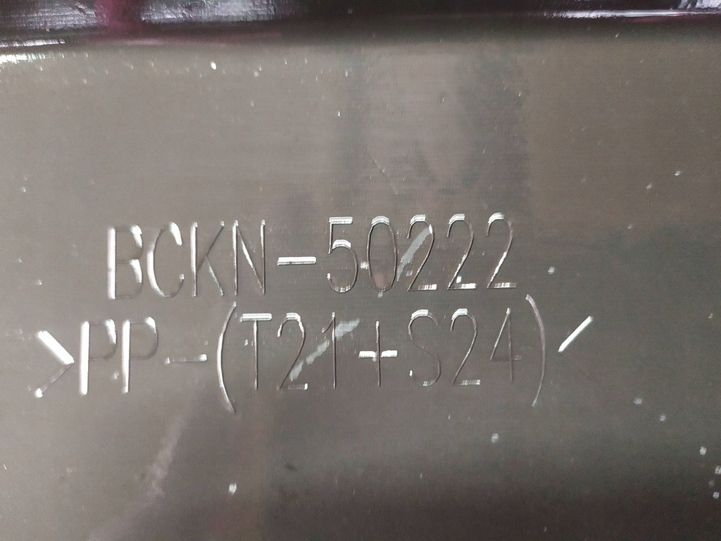 фото №16, Накладка диффузор бампера задняя mazda 3 bckn50222