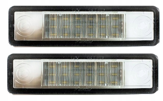 фото №1, L37-210-0001led/aba лампа номерной rej le+pr led opel signum