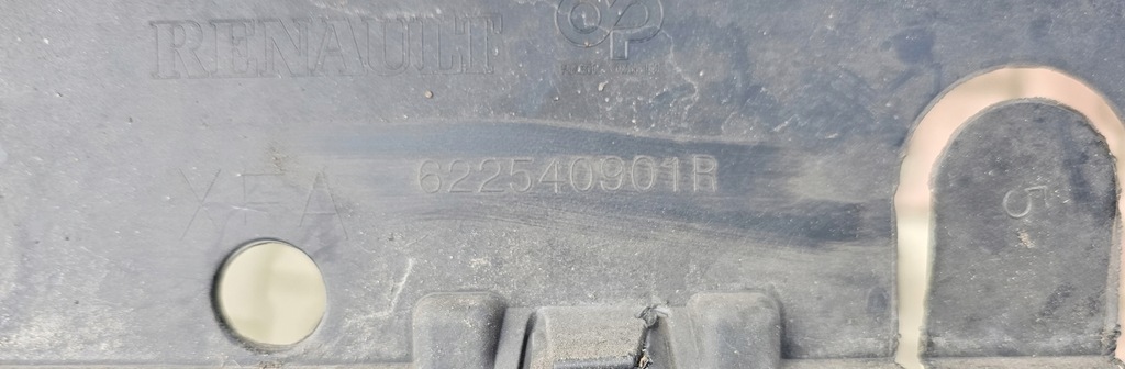 фото №12, Dół бампера спойлер бампер przódi renault scenic iv 4 2016 - orginał