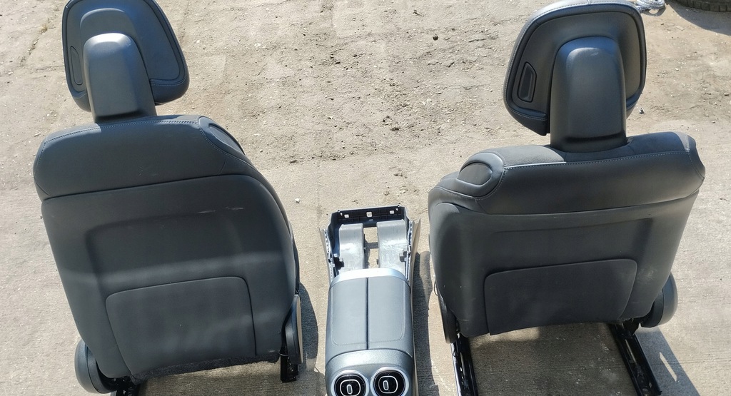 фото №14, Сиденья заднее сиденье mercedes c klasa w206 kombi кожа alcantara комплект