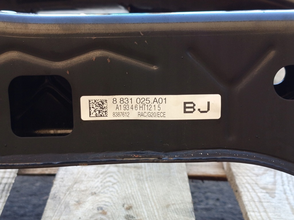 фото №15, Bmw оригинальный номер 8831025 3' g20 4' g22 балка подрамник подрамник подвеска задние задняя