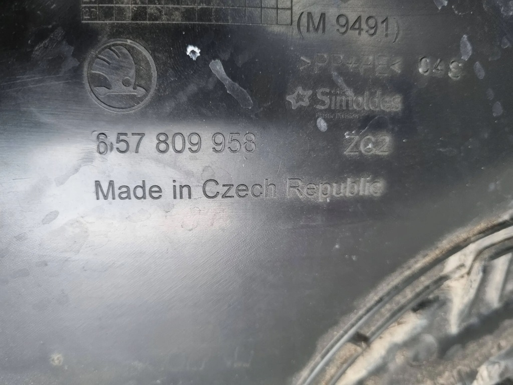 фото №6, Skoda scala 2020 перед сторона права накладки, накладки