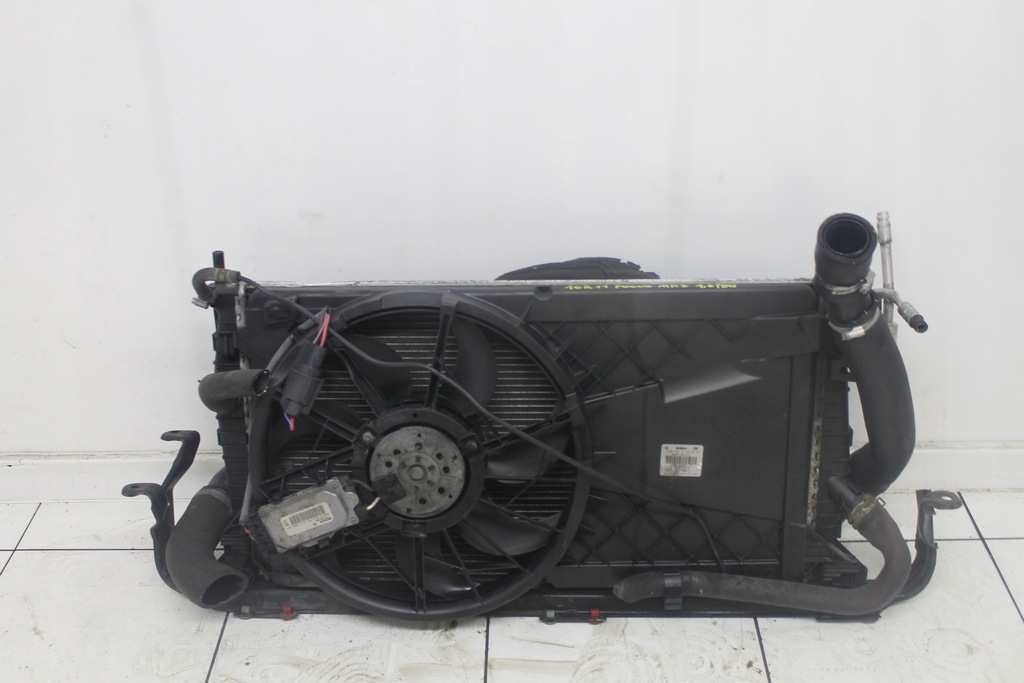 фото №1, Ford focus mk2 lift 1.6 tdci комплект радіатор вентилятор