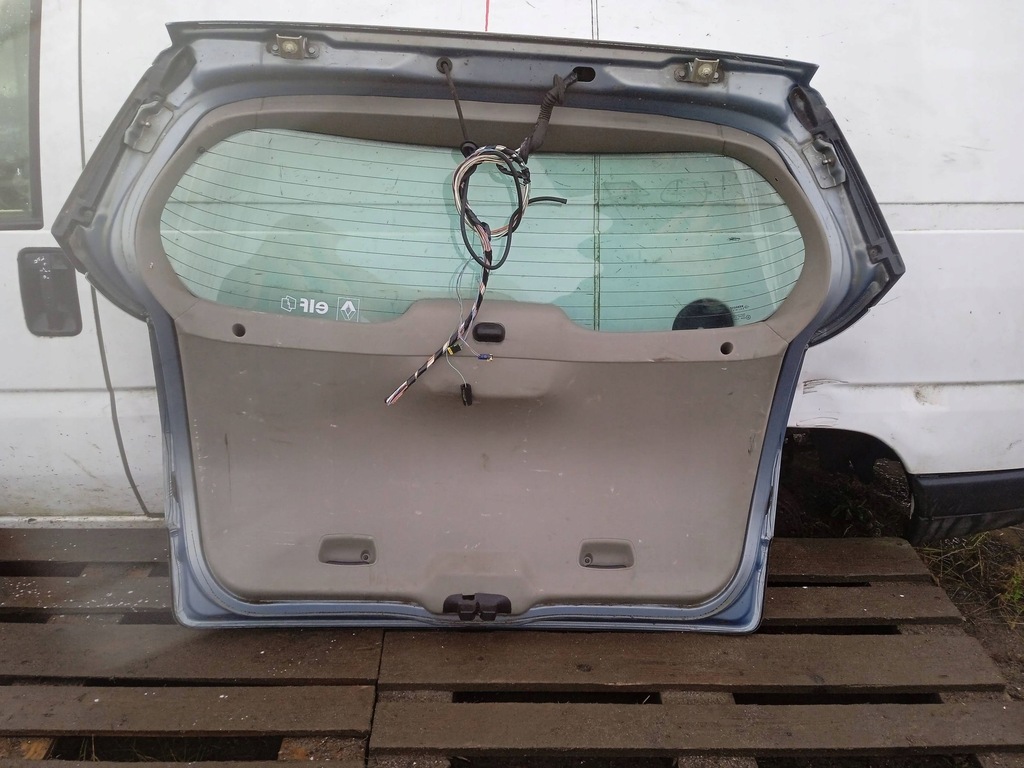 фото №7, Крышка багажника багажника задняя стекло задняя renault scenic ii ted47