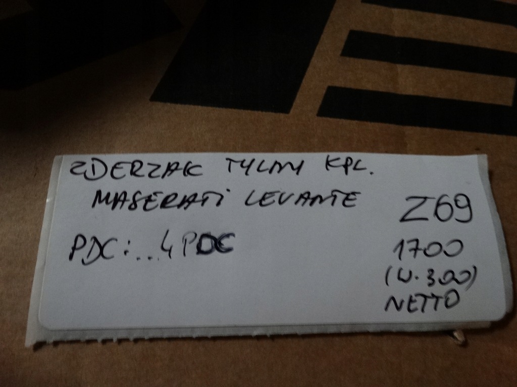 фото №8, Idealny kpl. бампер задний maserati levante 4pdc 1