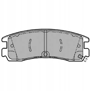 фото №1, Тормозные колодки тормозные delphi lp1612