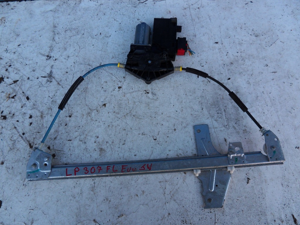 фото №1, Peugeot 307 lift підйомник скло передній лівий