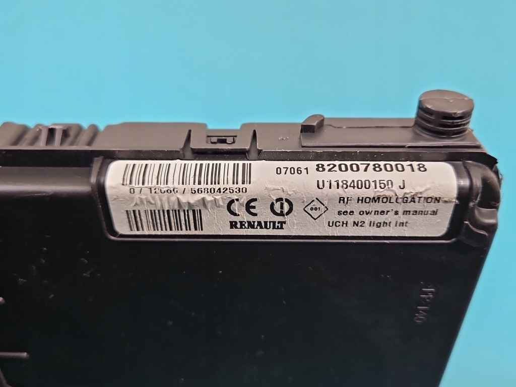 фото №4, Блок управления модуль uch renault scenic ii 8200780018
