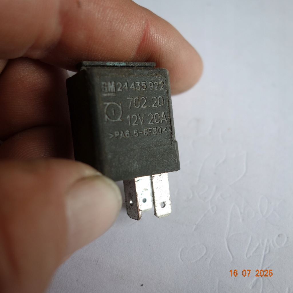 фото №1, Реле gm 24435922 opel