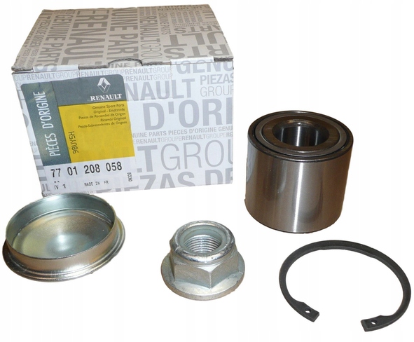 фото №1, 7701208058 renault group подшипник колеса задняя renault megane ii clio iii modus