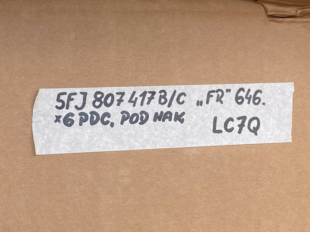 фото №14, Gd seat tarraco fr lc7q бампер задня задній 5fj807417b 6x pdc