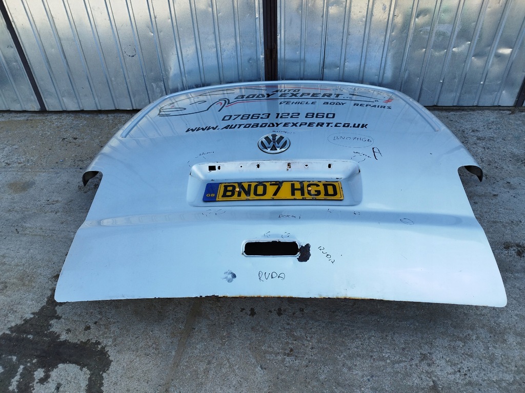 фото №11, Кришка багажника багажника задня vw transporter t5 срібляста