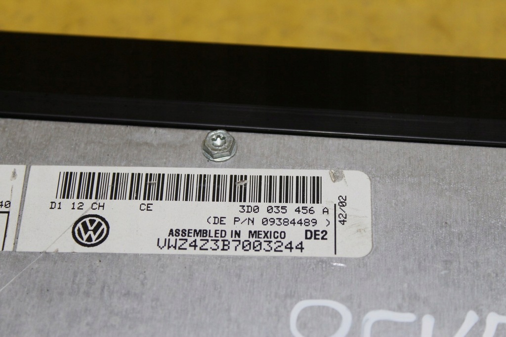 фото №7, Підсилювач радіо vw phaeton 3d0035456a