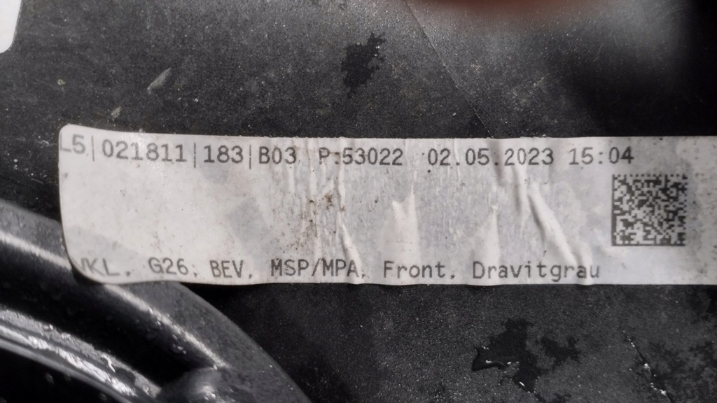 фото №11, Бампер перед bmw i4 4 g26 gran coupe m набір e-drive 21-