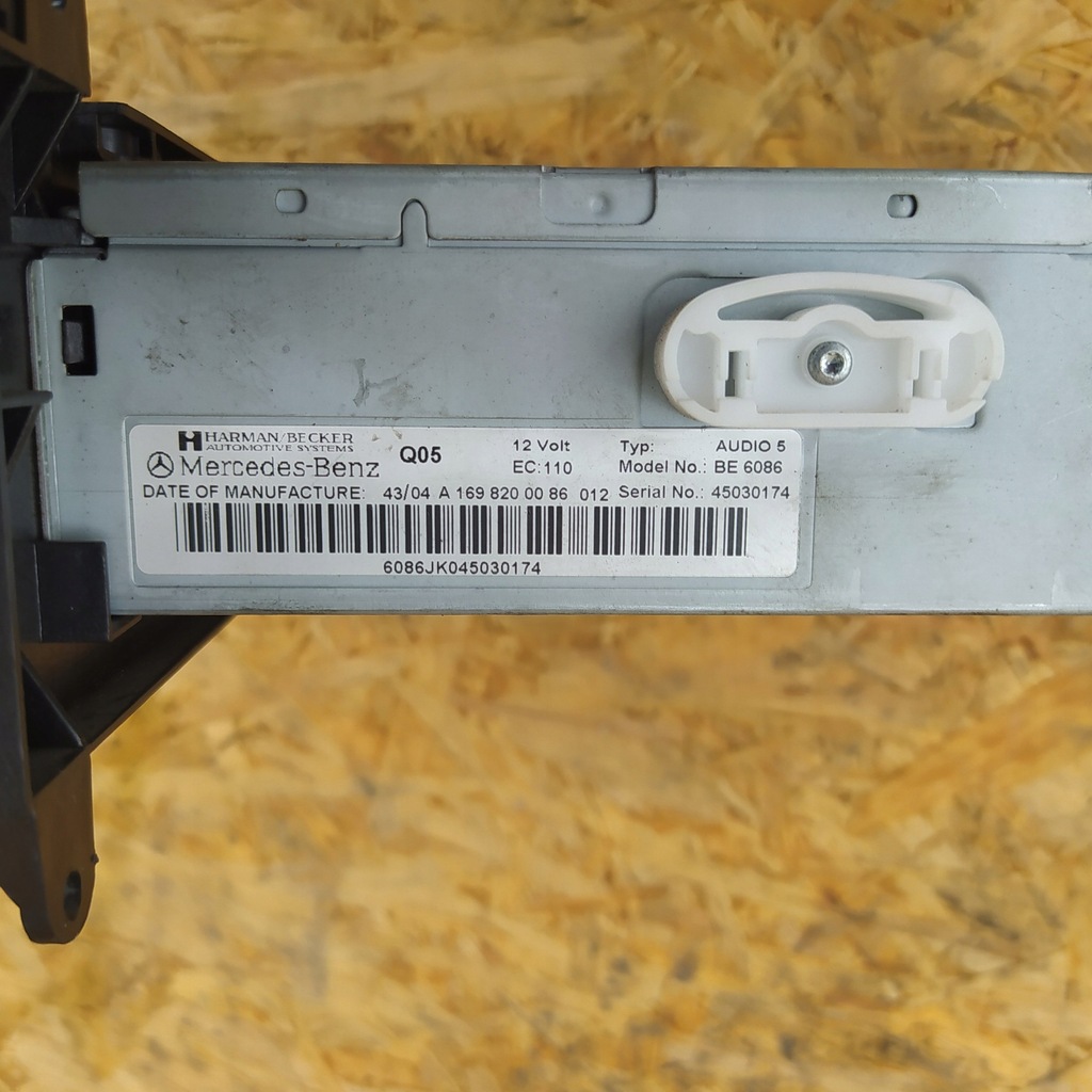фото №4, Радіо mercedes-benz w169 a1698200086 a-klasa