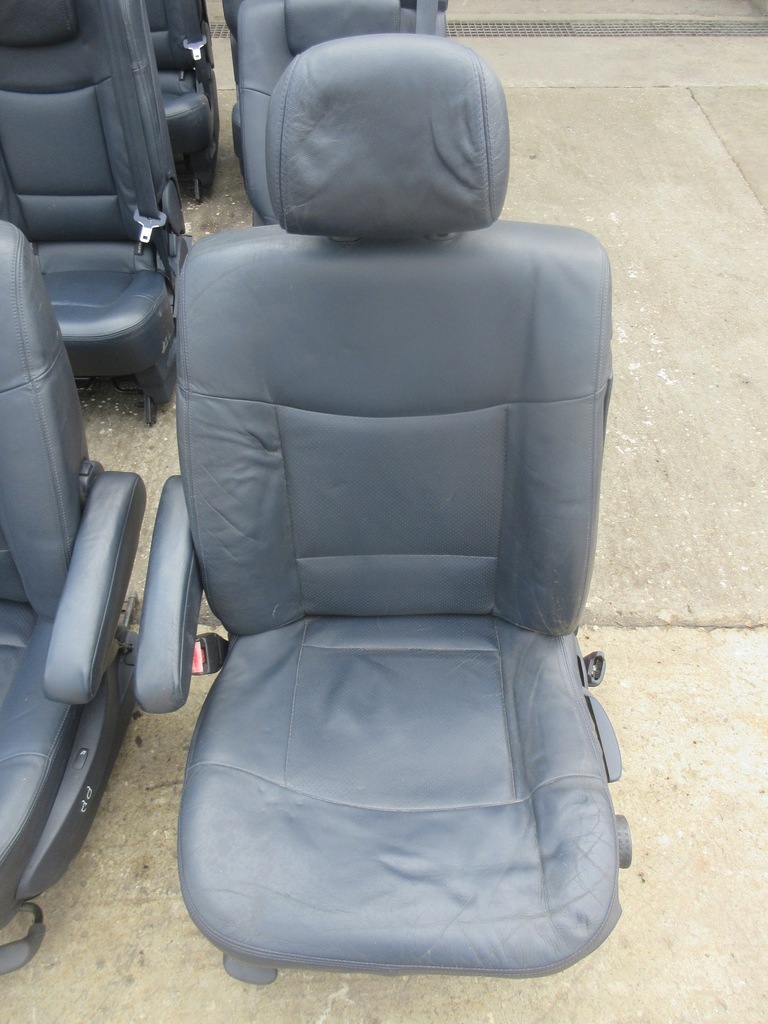 фото №3, Renault espace iv сиденье левый правый перед задняя drugi ряд trzeci ряд кожа