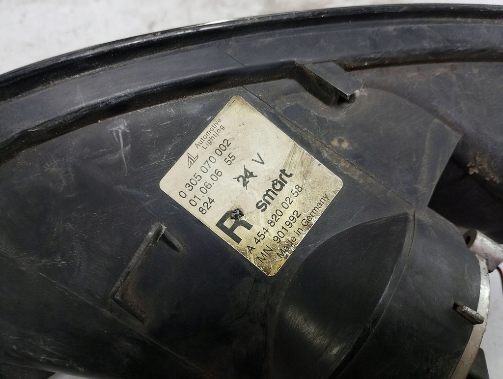 фото №8, Smart forfour i 454 протитуманна фара лівий перед a4548200258 europa