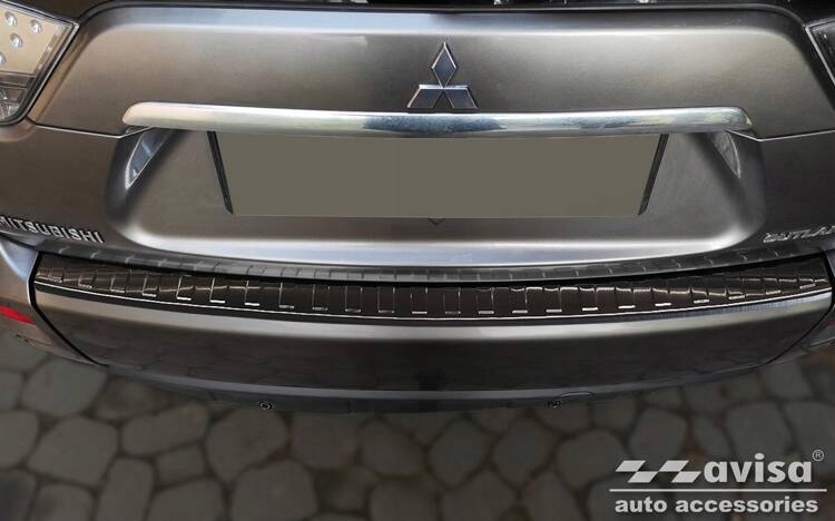 фото №7, Накладка na бампер задній do mitsubishi outlander 2 czarna