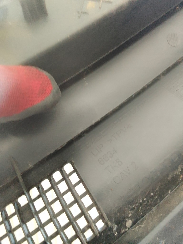 фото №13, Honda odyssey 11-17 жабо пластиковий 74215-tk8 usa