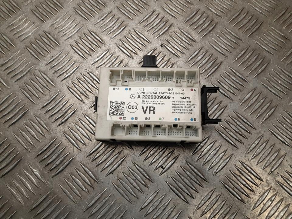 фото №1, Модуль блок управления дверь mercedes w222 a2229009609