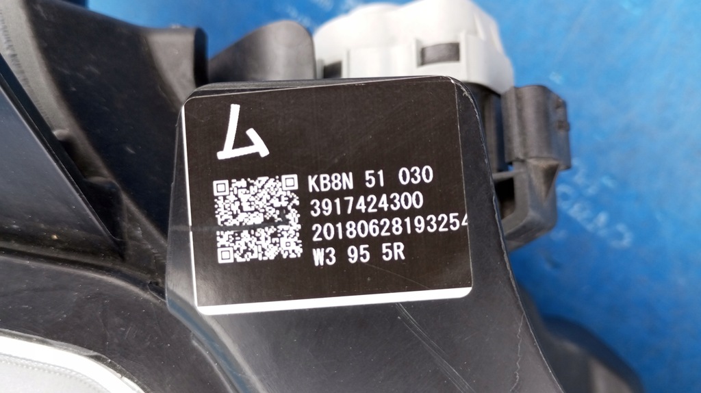 фото №13, Лампа правый перед 7 pin k124-51030 mazda cx5 cx-5 ii led eu k2442 kb8n51030