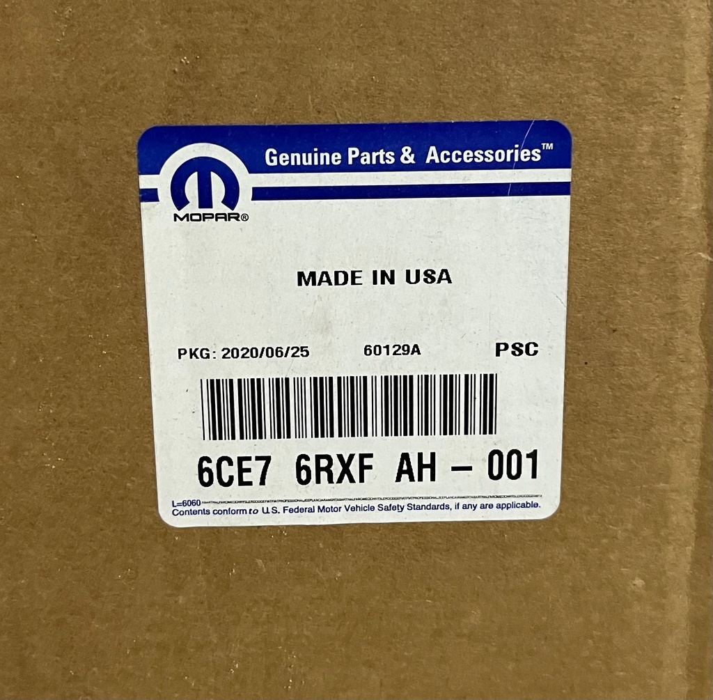 фото №8, Розширювач підкрилок pp jeep wrangler jl mopar оригінальний номер 6ce76rxfah