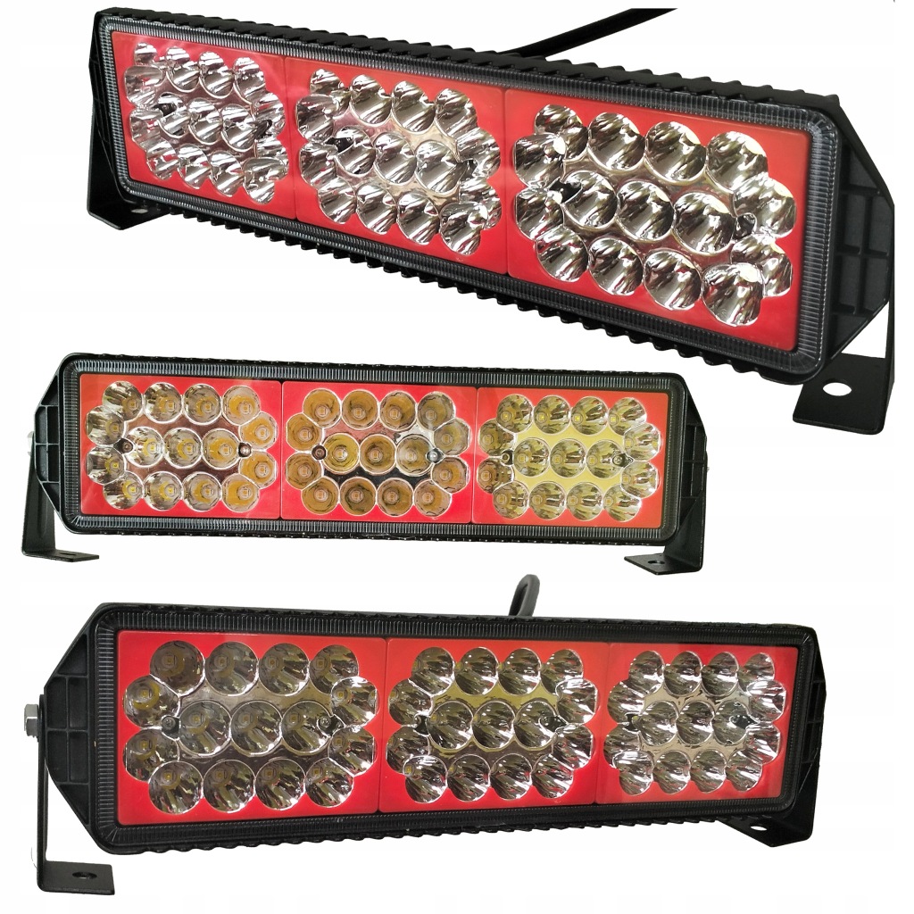 фото №6, Лампа рабочая 30cm прямая 12v 24v балка led прожектор led bar панель led