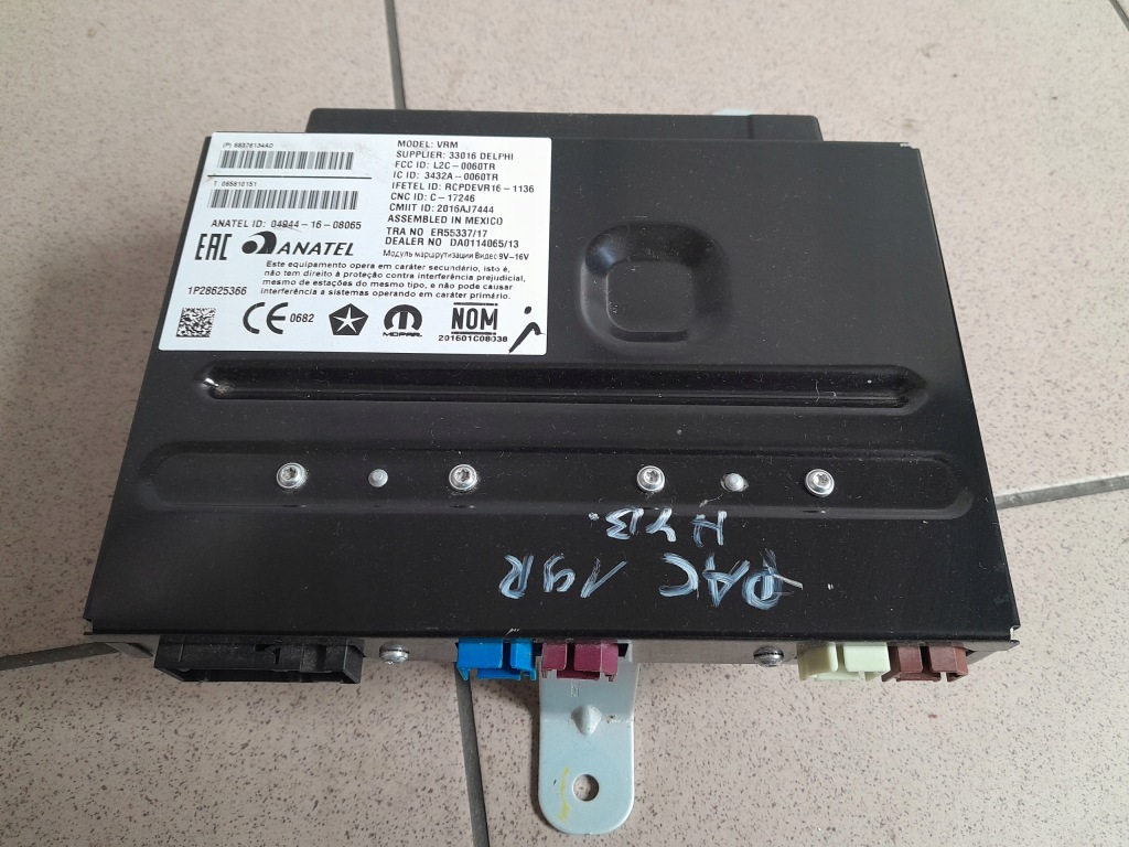 Купить Chrysler pacifica 2017- 3.6 блок управления модуль rutera видео 68376134ad