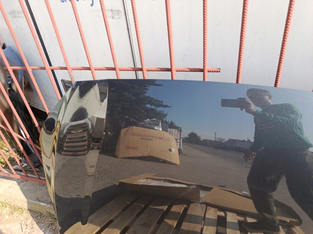 Капот кришка двигуна hyundai kona 1 1 10.17-09.20r przedlift лак yg7 Зі Шроту