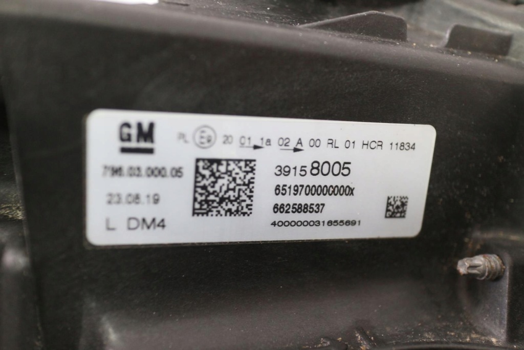 Фара левая левый перед opel astra v k 7960300002 Доставка