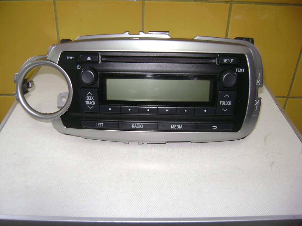фото №1, Радио toyota yaris 3