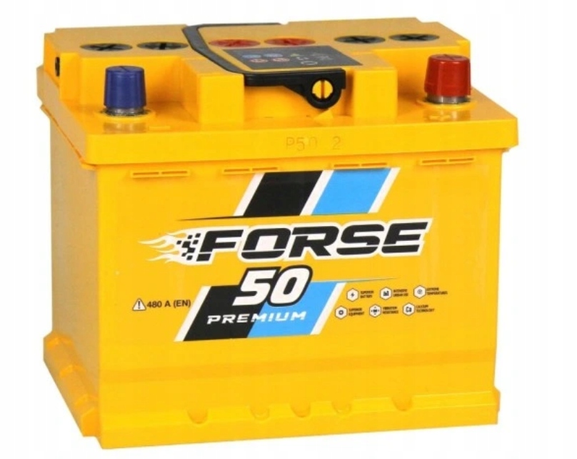 Купити Акумулятор forse 50ah 490a p+ 3 lata гарантія
