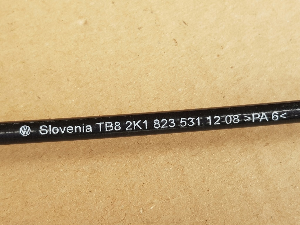 фото №11, Трос тягa замка відкривання капот / vw caddy iii 04-15 / 2k1823531