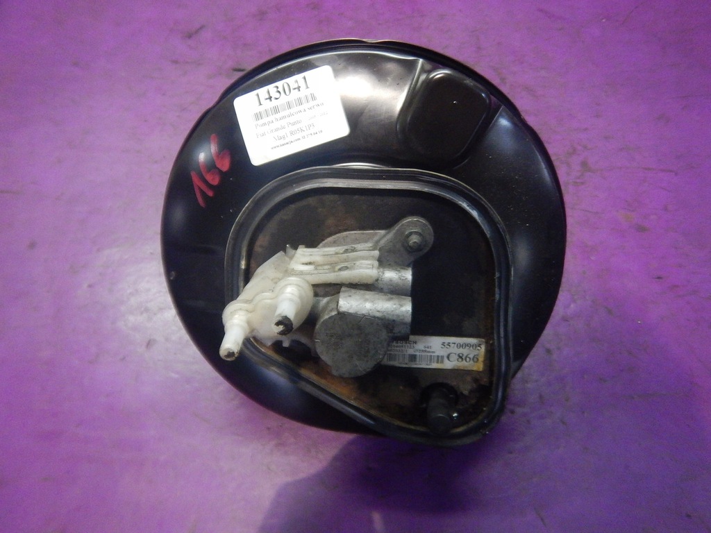 фото №1, Grande punto 1,2 насос гальмівна підсилювач гальм 55700905