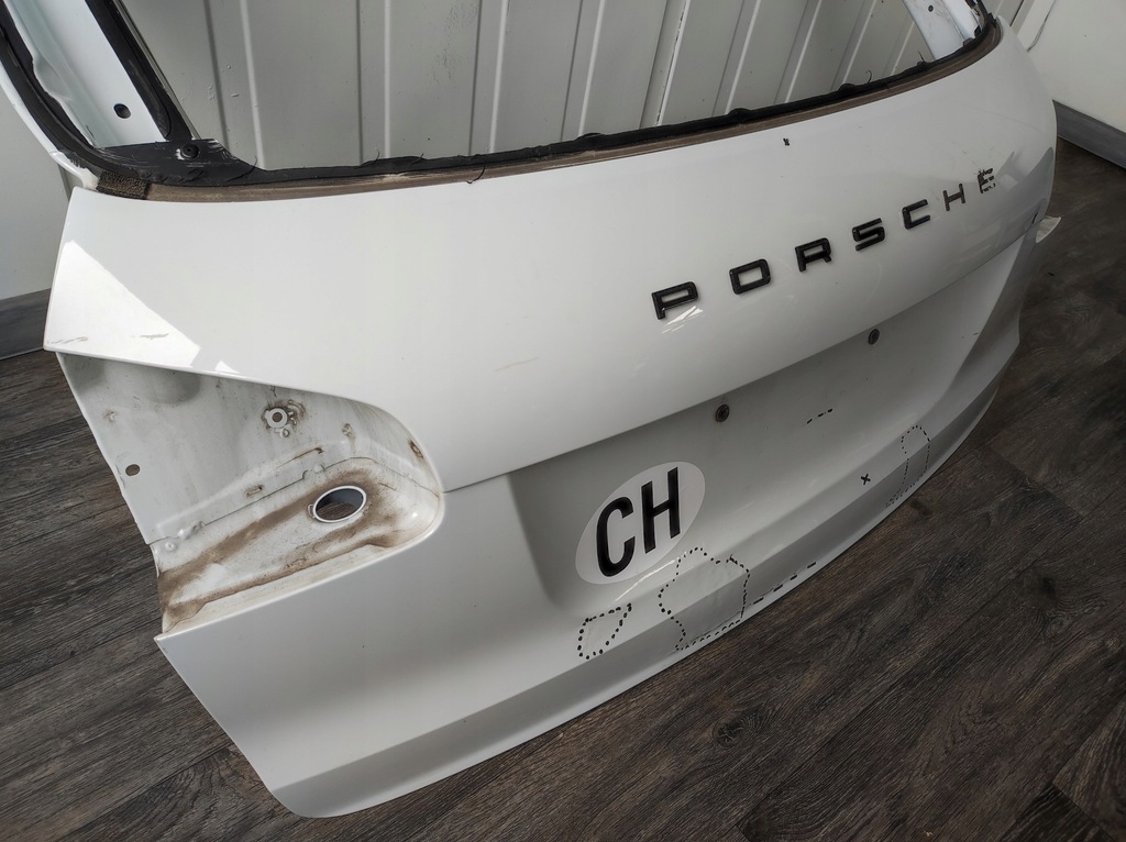 фото №8, Крышка багажника задняя porsche cayenne 7p lift 2014-2017