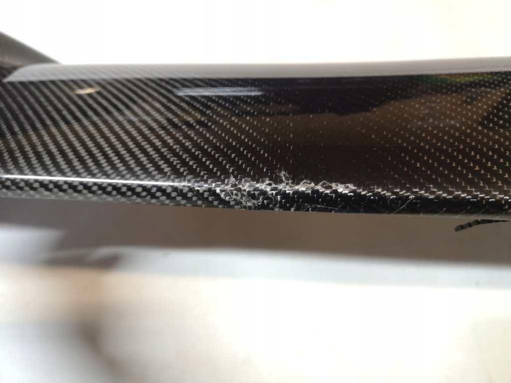 фото №6, Bmw x5 f15 -спойлер накладка бампера задня карбон