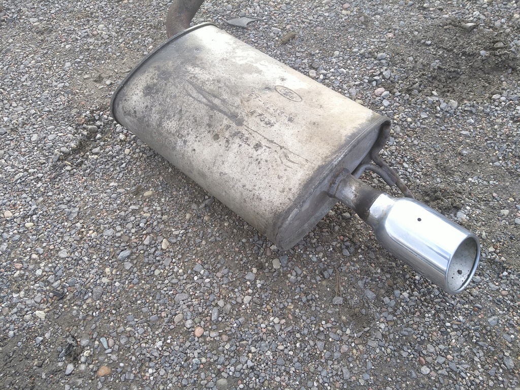 фото №14, Выхлоп kompletny конечный глушители насадки средний ford flex 2013-