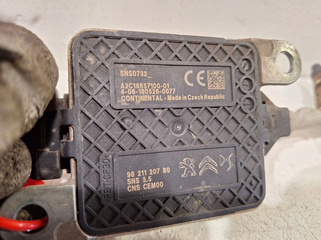фото №7, Датчик nox 9821120780 peugeot boxer jumper 2.0 bluehdi 14-