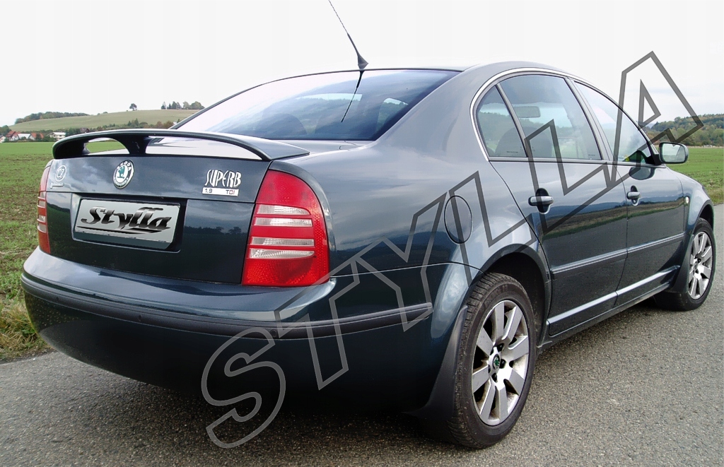 фото №7, Спойлер спойлер do skoda superb mk1 01-- 3 типи