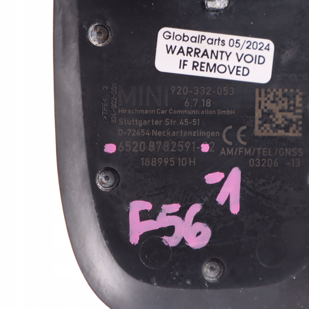 фото №11, Mini cooper f55 f56 антена дахова дах rekin 8782591 65208782591