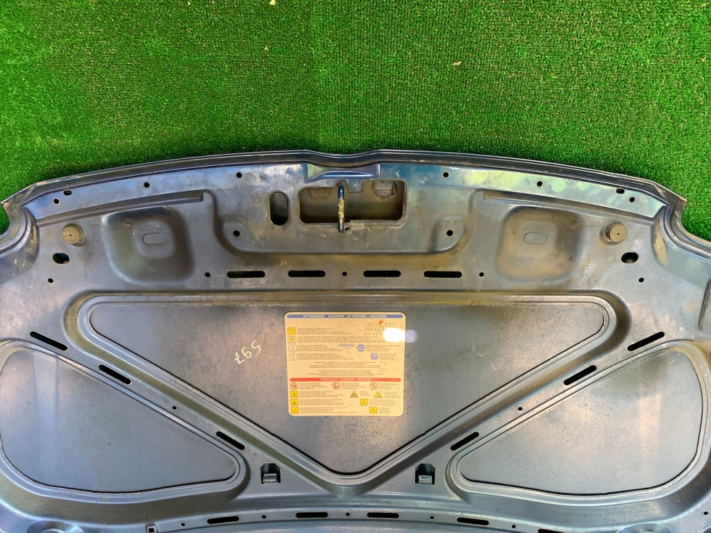 фото №8, Крышка передняя капот двигателя fiat panda ii 597 wwa