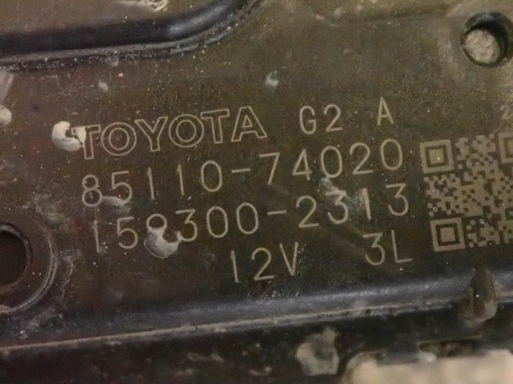 фото №4, Toyota iq 08- моторчик дворник передних