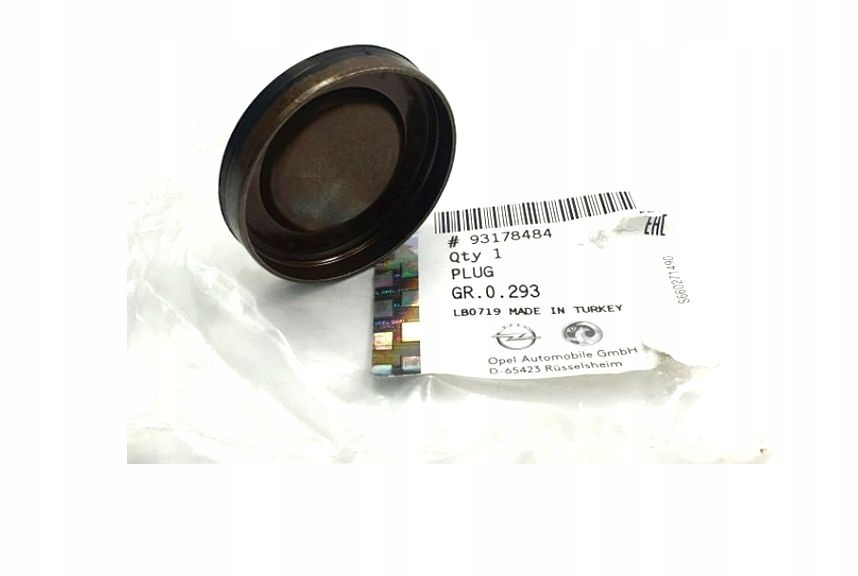 фото №1, Заглушка вала распределительного вала alfa romeo 147