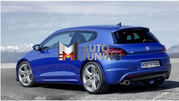 фото №4, Бампер задняя vw scirocco 08-14 образец r look -0----0- r20