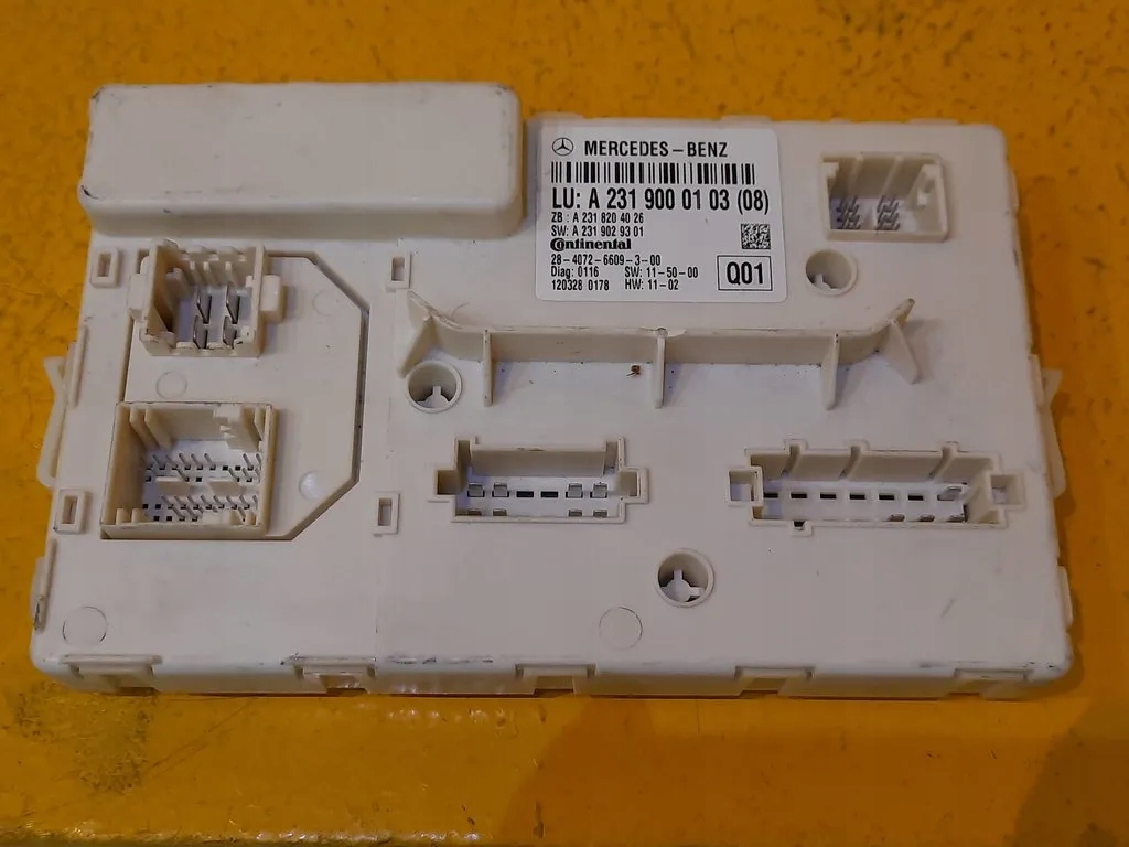 фото №1, Mercedes sl r231 модуль блок управления a2319000103