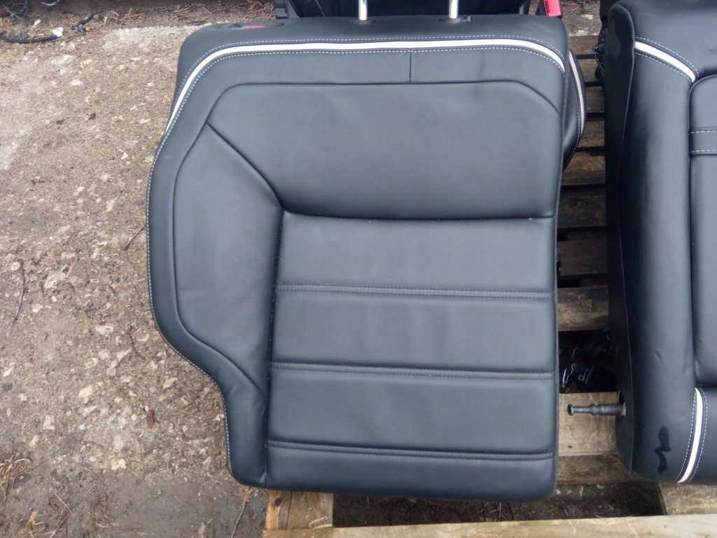 фото №7, Ford mondeo mk4 lift сиденья кожа белый nić