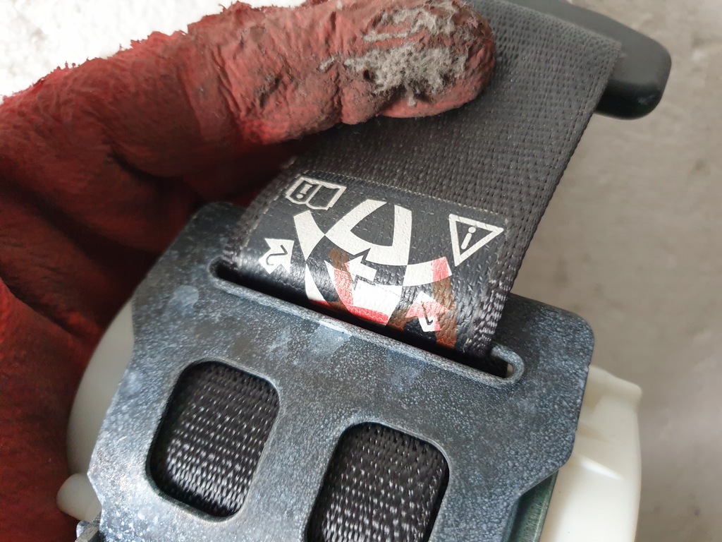 фото №7, Pas безопасности правый задний opel meriva b