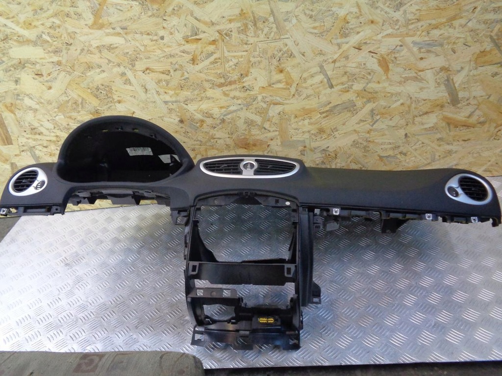 фото №9, Приборная панель приборная консоль приборная панель + подушка безопасности пассажира renault clio iii 05- eu